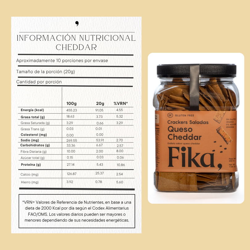 FIKA CS Queso Cheddar FIKA