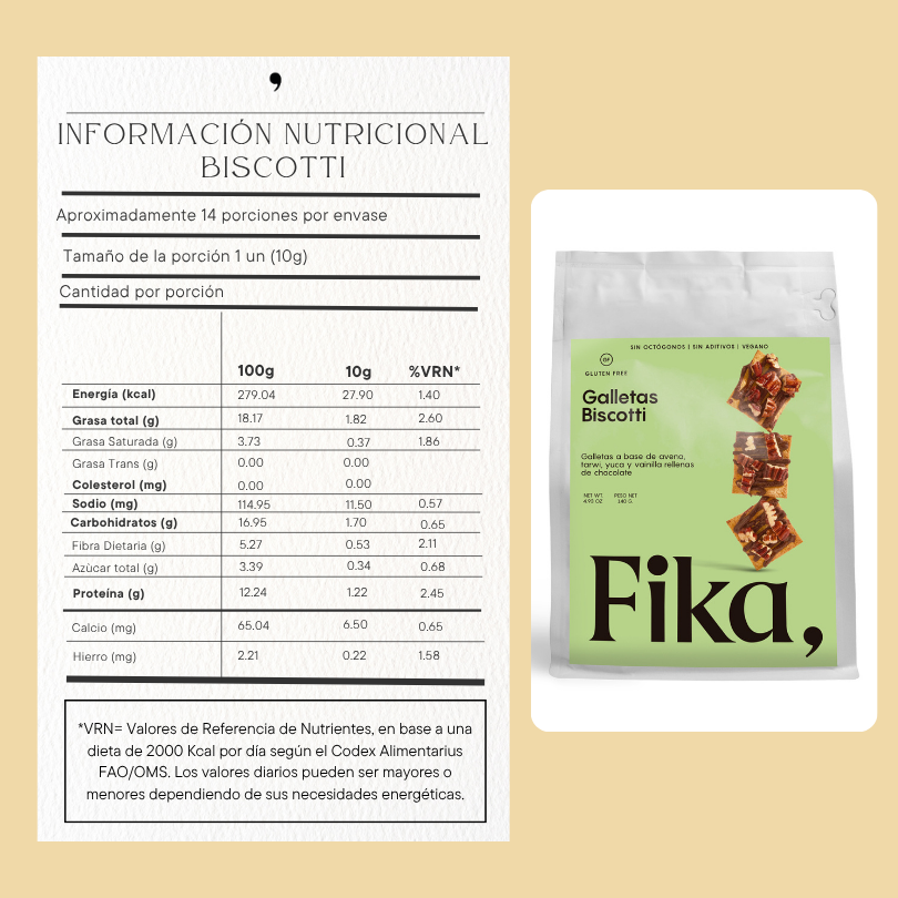 FIKA Galletas Biscotti 140g
