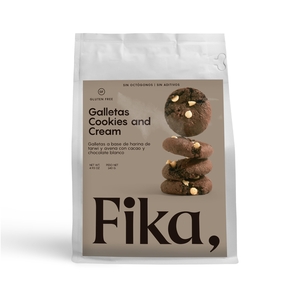 FIKA Galletas Cookies and cream 140g