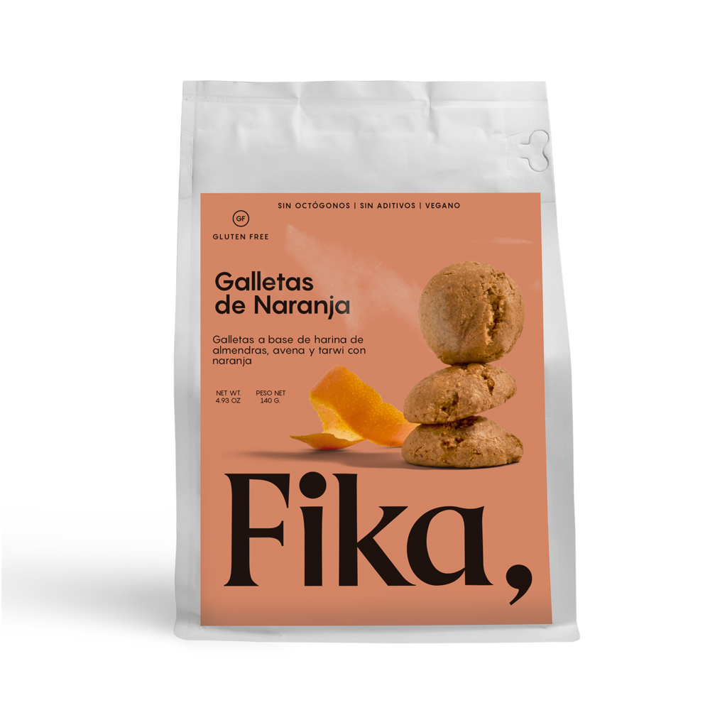 FIKA Galletas de Naranja 140g