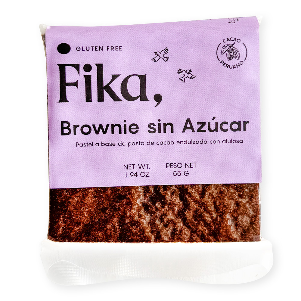 FIKA BROWNIE GF SIN AZUCAR 55g